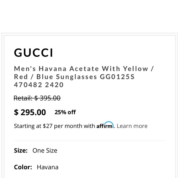 Gucci eyewear